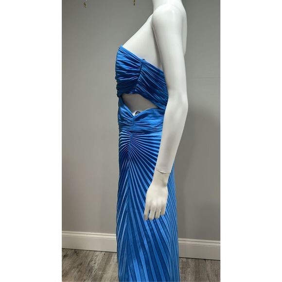 A.L.C. Blue Strapless Dress - Picture 11 of 13
